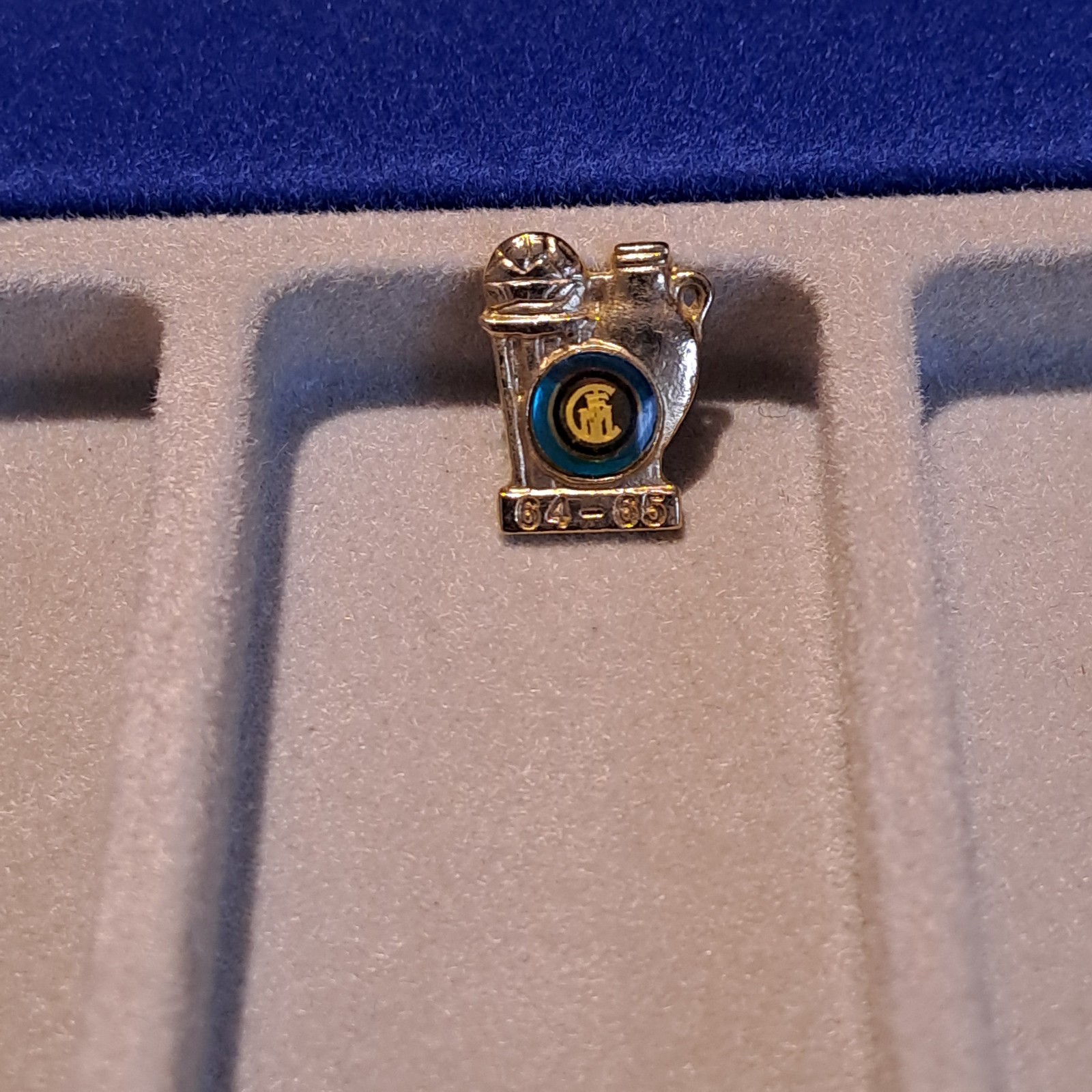 Inter Calcio Spilla pin distintivo badge pin's vintage tifosi ultras curva coppe