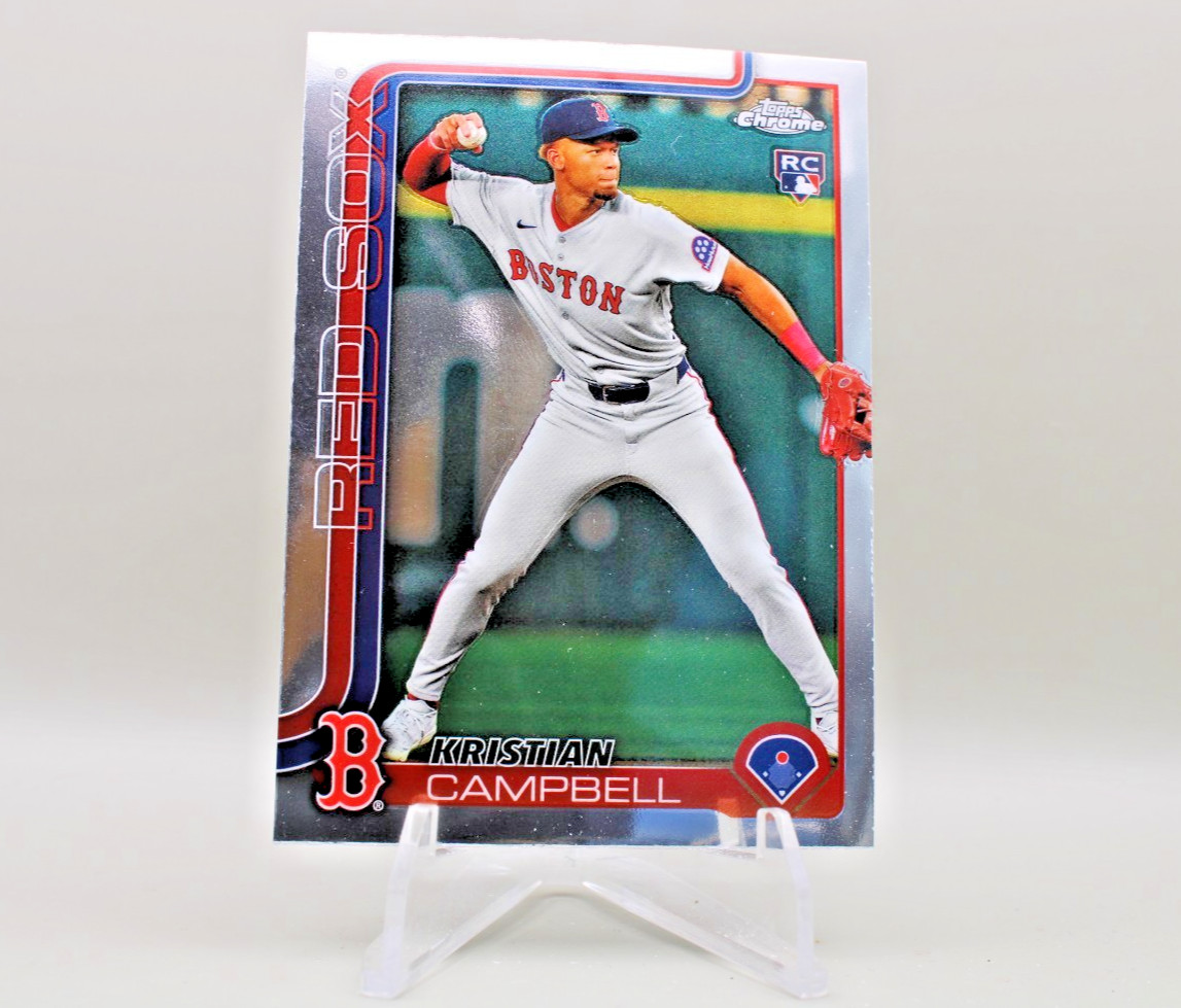 2025 Topps Chrome - Kristian Campbell #171 (RC)