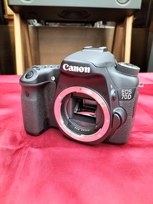 Canon EOS 70D DSLR-Kamera Body 20MP CMOS AF Live View aus Japan