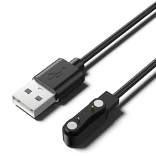 Smart Watch Charger Magnetic 2 Pin Cable for Fitness Tracker, Da Fit Watch Charg