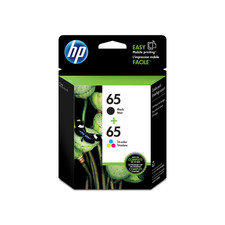 HP 65 T0A36AN Black  Tri-color Original Ink Cartridges - New Unopened Box