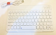 Rechargeable Wireless Bluetooth Keyboard iPad, Laptop, Mac, and PC