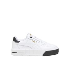 PUMA Cali Court Leather Platform  Youth Girls White Sneakers Casual Shoes 394384