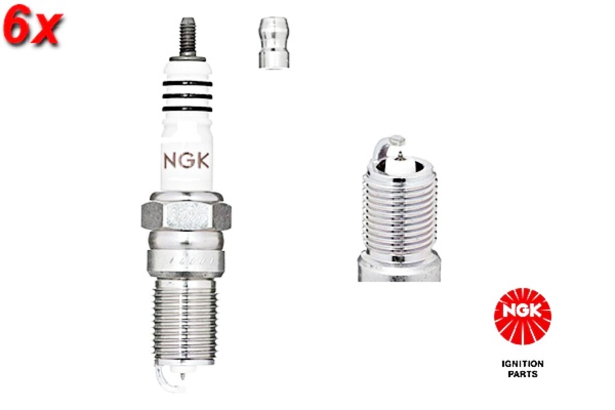 NGK 6x Spark Plug For CITROEN Visa PEUGEOT 104 RENAULT VOLVO 73-96 7700852543