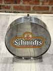 RARE VINTAGE 1979 Schmitd’s Beer Lighted Infinity Mirror Bar Sign/Counter-TESTED