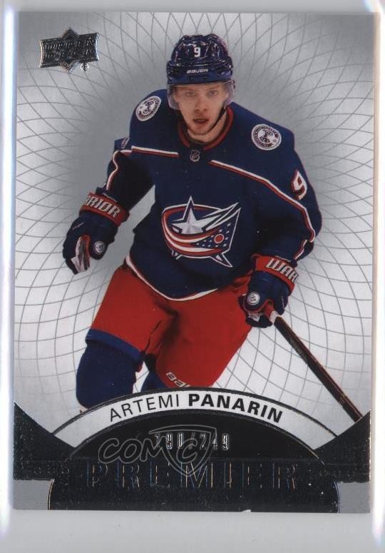 2017-18 Upper Deck Premier 190/249 Artemi Panarin #12 0a4