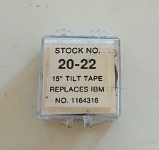 IBM Selectric Typewriter  15  Tilt Tape  Part No. 1164316  New Old Stock NOS