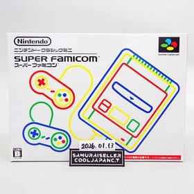 Nintendo Classic Mini Super Famicom Gray Console SNES SFC Tested Boxed