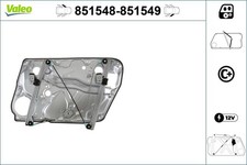 VALEO Fensterheber 851548 für 3B3 B5 3B5 3B2 VW PASSAT 3B6 Variant Syncro 20V 1