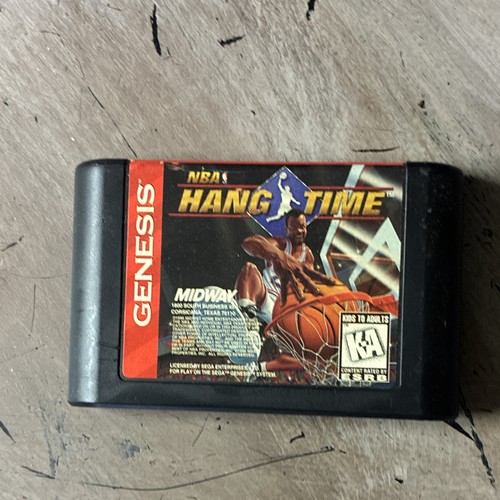 Midway NBA Hang Time Sega Genesis KA-Kids to Adults Basketball Cartridge Only