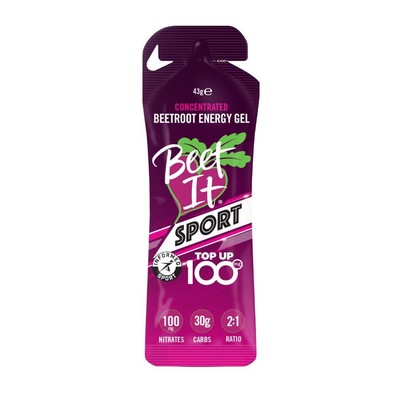 Beet It Beet-It Sport Konzentriertes Energie Gel Top Up 100 43g