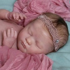 Realborn Elizabeth Sleeping TWIN 20" Reborn Doll KIT