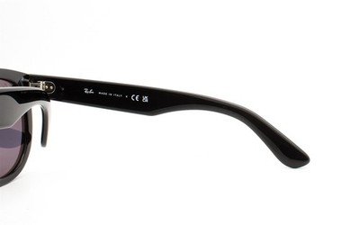 Ray-Ban Wayfarer Reverse Sunglasses RB R0502S Polished Black