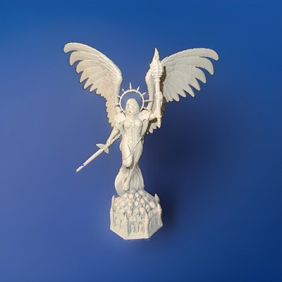 Angel Statue Warhammer 40K Terrain Blood Zeal Kill Team Sisters Battle Sanctum8 