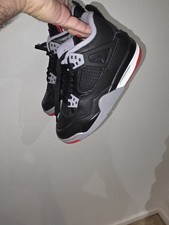 Air Jordan 4 Retro GS Bred Reimagined FQ8213 006 - Size 4Y NO BOX
