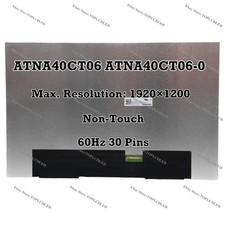 ATNA40CT06-0 14" 1920&times;1200 60Hz 30 Pins Panel OLED Screen Non-Touch LCD Display