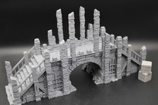 Tabletop Terrain Fantasy Rock Spire Bridge Overpass Dnd RPG Wargame Skirmish 32m
