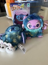 Disney Happy Haul STITCH SLEEPY STARS Sleeping Stitch Vinyl Plush Keychain OPEN