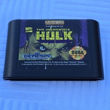 U.S. Gold The Incredible Hulk Sega Genesis Game Cartridge NTSC-U/C