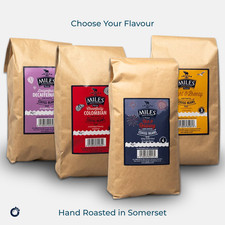 Miles 1KG Premium Arabica Hand Roasted Small Batch Coffee Beans