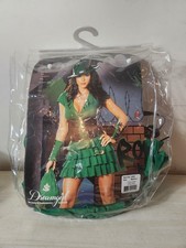 Robyn Hood Used Costume Size Medium Green
