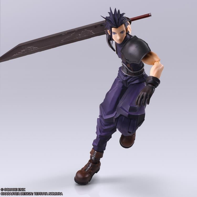 Square Enix Bring Arts - Final Fantasy VII - Zack Fair - MISB, New