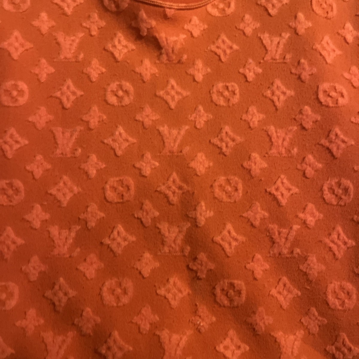 Size X-Large - Louis Vuitton Sweater Monogram Orange | eBay