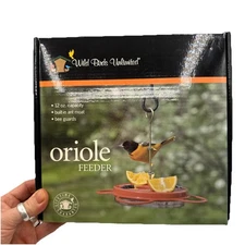 Oriole Bird Feeder Bee Guards 12 oz Ant Moat Wild Birds Unlimited