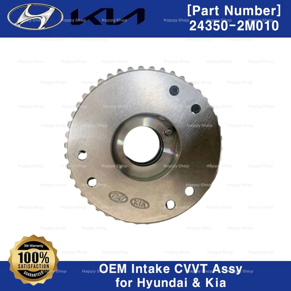 Conjunto de admisión CVVT genuino OEM 243502M010 para Hyundai Accent Venue Kia Rio Foto 3 de 3