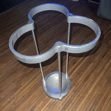 EFM VTG Modernist Aluminum Umbrella Stand by Frattini Magnusson IVY 1990