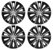 4 x Wheel Trims Hub Caps 16" Covers fits Nissan Micra Almera Note Pixo Primera