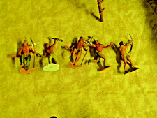 5 Marx 1960's 6 inch Poses in 1/32nd painted Jan.listing 