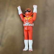 Power Rangers Himitsu Sentai Gorenger Secret Squadron Vintage Toy Soft Vinyl Red