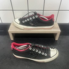 Converse All Star -Size 5 UK -Unisex junior tennis shoes - Black , toggle laces 