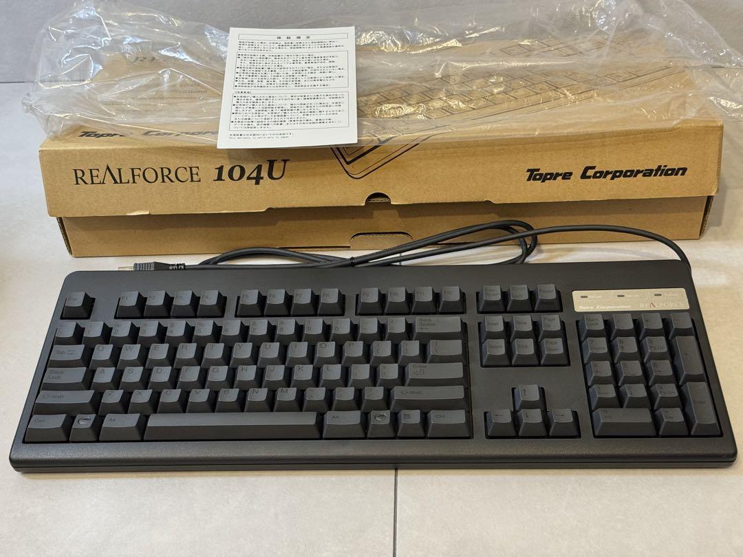 東プレ　リアルフォース　US配列　テンキー　墨　有線モデル 東プレ リアルフォース US配列 テンキー 墨 有線モデル