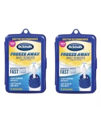 Dr. Scholls Freeze Away Wart Remover 8 Applications Pack Of 2!!