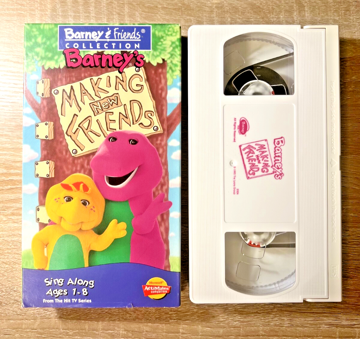 Barney And Friends 1995 Barney Songs [1995] 1995 VHS Release