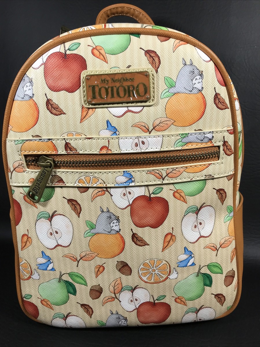 New! Loungefly Studio Ghibli My Neighbor Totoro Fruits Mini  display picture 3