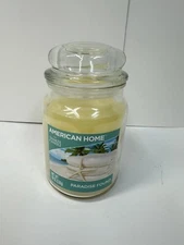 Large Scented Yankee Candle American Home Paradise Found 19 Oz One Wick