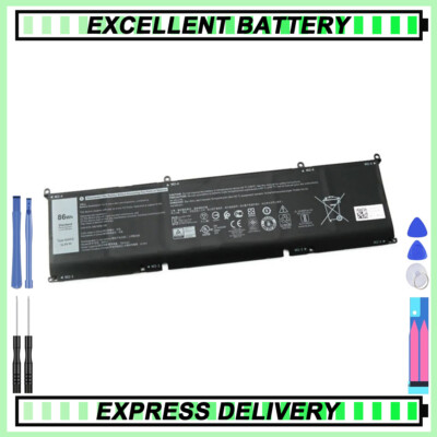 69KF2 Battery for Alienware m15 R3 R4 R5 R6 R7 m16 R1 m17 R3 R4 86Wh