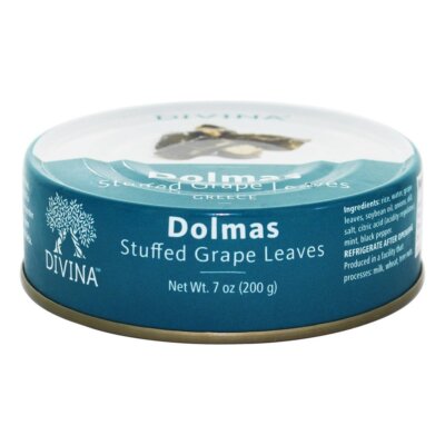 Divina  Dolmas Stuffed Grape Leaves  7 oz