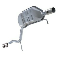 Stainless Steel Passenger Side Muffler Fits 2005-2009 Audi A4 Quattro 2.0l 3.2l Stainless Steel Passenger Side Muffler Fits 2005-2009 Audi A4 Quattro 2.0l 3.2l