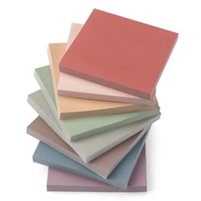 Sticky Notes 3x3 Self-Stick Notes Pads with 8 Morandi Colors, Easy to Post for