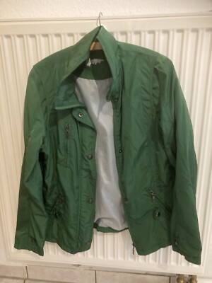Damen Jacke Blouson  Grün glänzend Designers Gr. 40