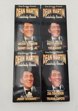 The Dean Martin Celebrity Roasts, Lot of 4 x VHS Tapes, Vintage AV002