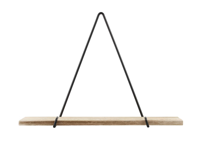 Wall Hanging Wooden Display Shelf Wood Storage Rack Decor Stand Wall