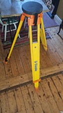 Trimble Survey Tripod Heavy Duty Wood Metal Adjustable Surveying Laser Level 