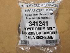 341241 OEM GENUINE FSP KENMORE/WHIRLPOOL, SEARS CLOTHES DRYER 92" 4 RIB BELT
