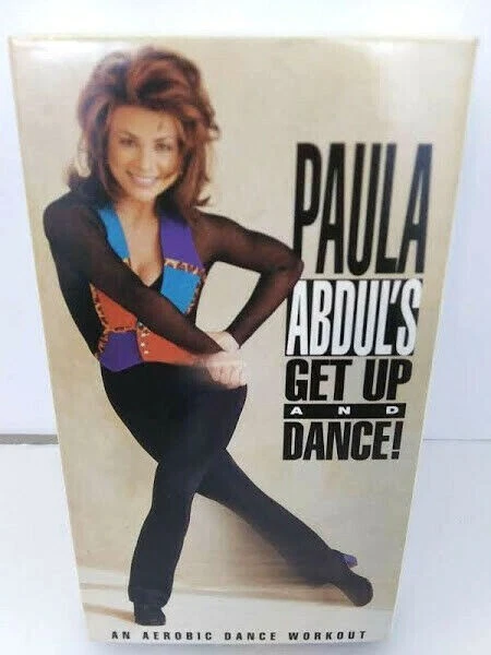 VHS Tapes Lot Of 5 Workout Paula Abdul's Get Up And Dance A.M P.M Yoga Fitness - Image 2 of 4