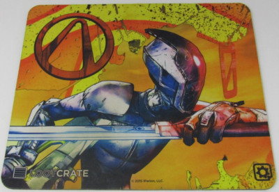 Borderlands 2 Zero Game Mat Mouse Pad Loot Crate Exclusive June 2015